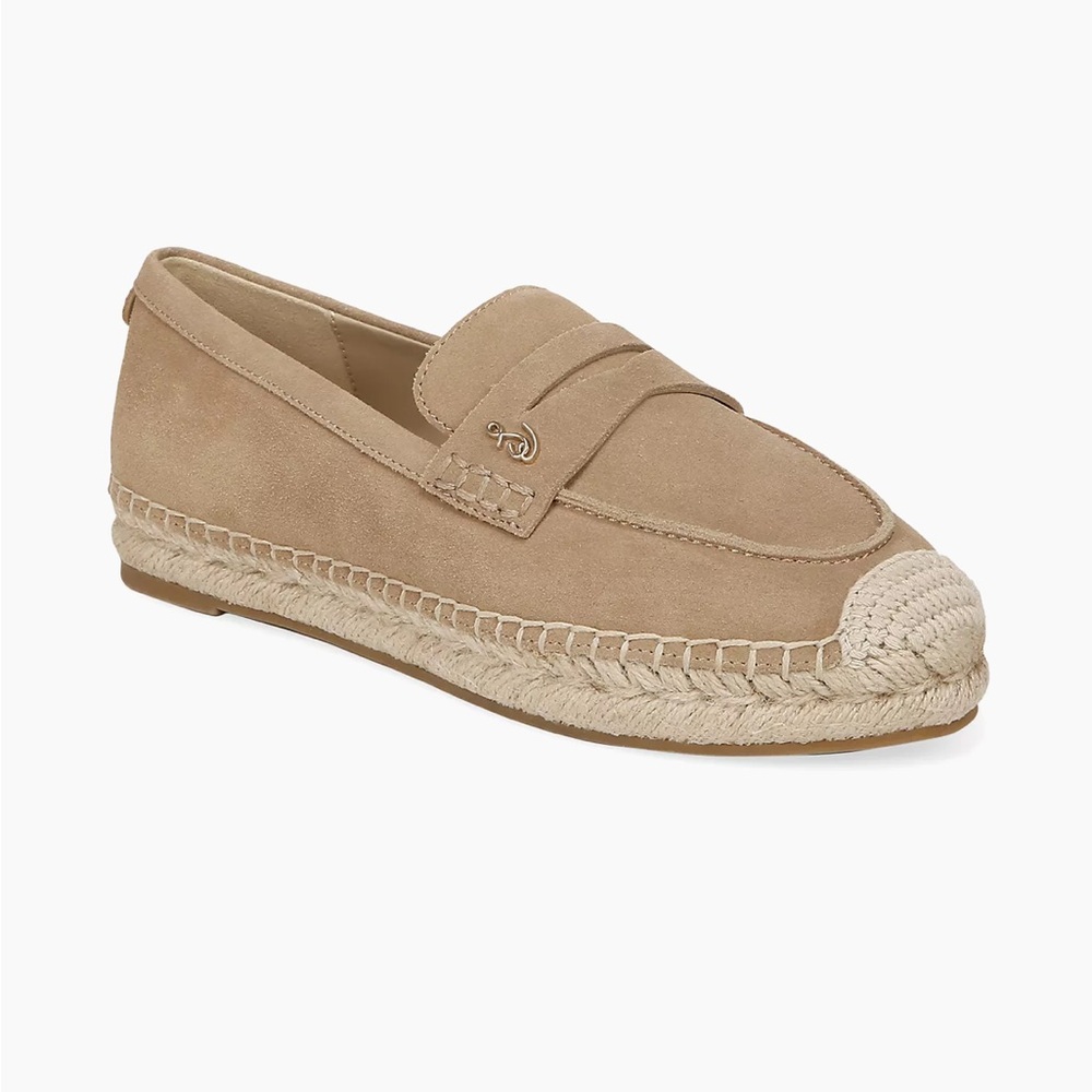 Sam Edelman Taupe Espadrille Loafers
